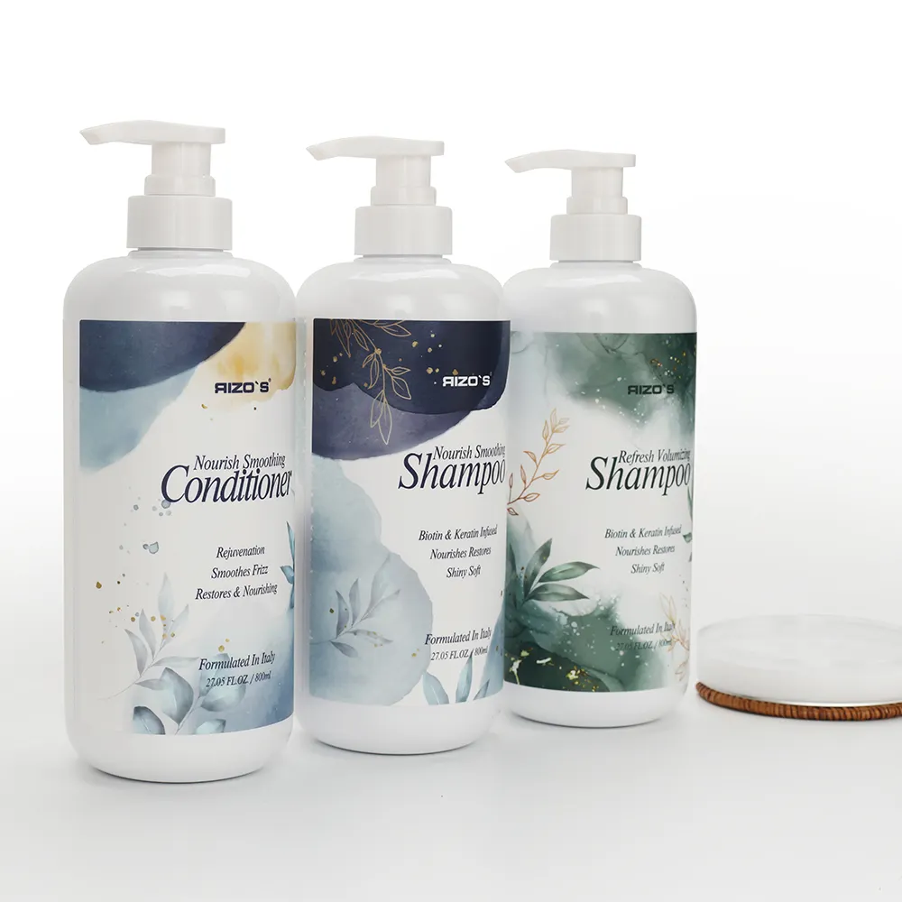 RIZO`S Eigenmarke bio-Botanischer Extrakt glattbildende Haarbehandlung Anti-Dullheit feuchtigkeitsspendender Haar-Conditioner