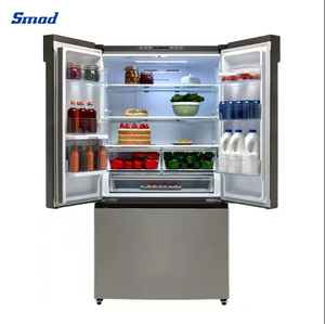 Best Selling 499L 220V/50Hz White Grey Black Color No Frost French Door Freezer <b>Refrigerator</b> for Home Use DM-644W3E - Product Image 2