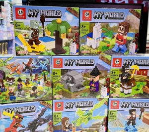 C My World - Juego de Bloques de Construcción de 450 Piezas, Juguete de Construcción de Fantasía y Ciencia Ficción para Mayores de 8 Años, Modelo 23005-5 - Product Image 3