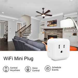 Nhà máy toàn Bộ Bán wifi điện cắm thời gian Thiết lập điều khiển bằng giọng nói làm việc với Alexa Google nhà thông minh cắm - Product Image 5