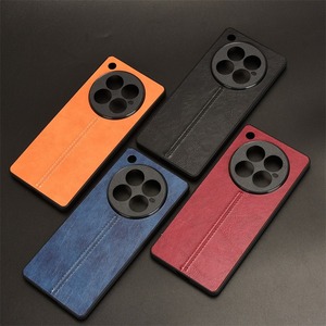 Khâu thiết kế Retro PU Leather trường hợp điện thoại cho <span class=keywords><strong>Infinix</strong></span> <span class=keywords><strong>Zero</strong></span> 40 4 gam 6.78 "/x6860 Matte <span class=keywords><strong>Cover</strong></span> quay lại bảo vệ trường hợp - Product Image 6