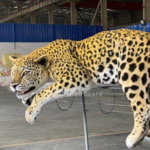 Modelo de Leopardo Animatrónico de Alta Calidad, el Gato Más Grande, Decoración Atractiva para Parques Temáticos Interiores - Product Image 4