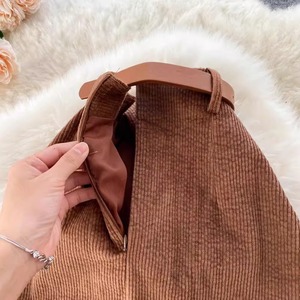<span class=keywords><strong>Jupe</strong></span> mi-longue rétro style HK, version coréenne, taille haute, amincissante, coupe ajustée, très tendance - Product Image 6