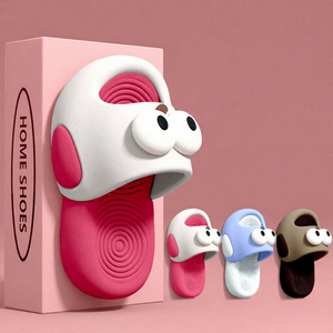 Children's <b>Slippers</b> - New Design - for Both Indoor and Outdoor Use - Anti-slip Soft Soles Material- Cute <b>Flip</b> <b>Flops</b> - Product Image 1