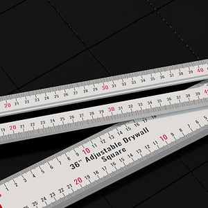 Règle carrée en T réglable Outils <span class=keywords><strong>de</strong></span> mesure Règle d'angle combinée mobile multifonctionnelle Règle <span class=keywords><strong>de</strong></span> scribe <span class=keywords><strong>pour</strong></span> le travail du bois à 90 degrés - Product Image 3