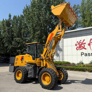 ईपा प्रमाणित चीनी भारी शुल्क डीजल 4wd व्हील लोडर मिनी फ्रंट लोडर मिनी फ्रंट लोडर 1 से 5 टन बकेट - Product Image 1