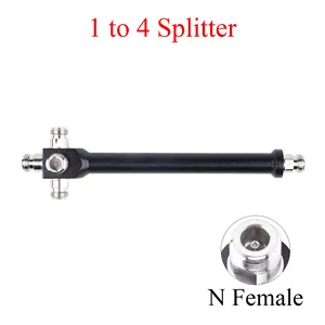 800-2700Mhz / 698-3700MHz 1至2/3/4路N母功率分配器，用于2G 3G 4g移动信号增强器GSM 4g中继器天线 - Product Image 6