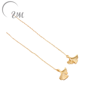 UM Jewelry Gold Plated 925 <b>Silver</b> Stud <b>Earring</b> Unisex/<b>Men</b>/Women Engagement Anniversary Daily Wear Wedding Gift Party Casual - Product Image 1