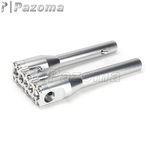 Riser de guidon argenté de 10 à 11 pouces, support de serrage supérieur de 1 pouce pour Harley Softail FXST <span class=keywords><strong>FLS</strong></span> FLSTN EFI FXSTDI FLSTNI FXSTD FXSTDSE - Product Image 4