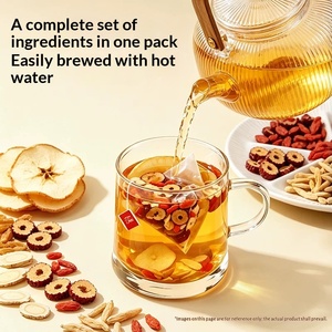 Daxidi Tisana di Frutta con Mela, Astragalo, Ophiopogon e Bacche di Goji, Bustine Monodose, Datteri Rossi per la Salute, Nutriente per il Sangue e Illuminante - Product Image 4