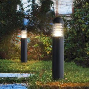 Moderno impermeabile cortile paesaggio illuminazione esterna dissuasore lampade da <span class=keywords><strong>giardino</strong></span> all'aperto per ville E27 lampadine luce prato - Product Image 2