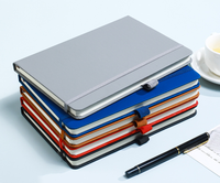 Carnet de notes, couverture rigide en cuir ligné, papier épais 100 g/m² avec poche intérieure pour écrire, prendre des notes, bureau, école