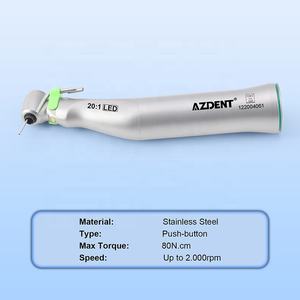 Azdent 20:1 E-Generator, Pieza de Mano LED para Implantes Dentales, <span class=keywords><strong>Contra</strong></span> Ángulo - Product Image 3