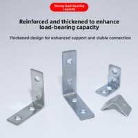 Support TV en acier inoxydable antirouille, réglable sur un seul côté, pour poutre, pièces d'installation de construction, surface brossée