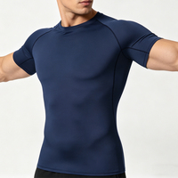 T-shirt de sport pour homme, best-seller, respirant, extensible, à manches courtes, pour la course à pied, le basketball, l'entraînement, anti-transpiration
