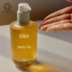 Private Label Vegan Moisturizing Hydrating Antioxidant Body Massage Oil For Skin Care