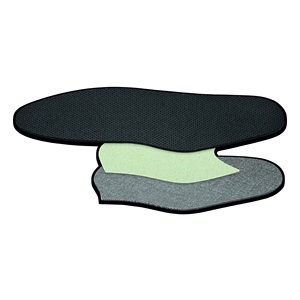 Soletta Ortopedica alla Moda, Larghezza Media, Taglie dal 35 al 48, Tegis Flox ECO 1.4mm Nera, Punta 1.4mm, Spessore 2mm - Product Image 2