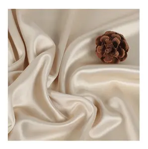 KUNYE sustainable satin fabric silk acetate textile for women dress