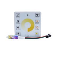 Mini gradateur CCT RGB RGBW Pixel LED contrôleur 12V 24V sans fil RF contrôleur LED contrôleur pour bande lumineuse LED