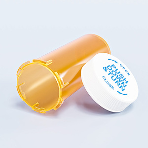 Botol Produk Obat dan Perawatan Kesehatan Plastik PP Food Grade, Kedap Udara, Dapat Dipres dan Diputar, Kotak Obat Perjalanan - Product Image 3
