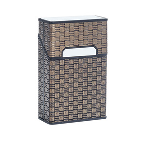 Portasigarette e Astuccio in Pelle e Plastica Impermeabile di Lusso, Scatola Portatile per Tabacco da Viaggio - Product Image 6