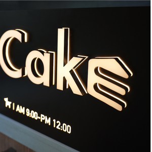 סגנון מודרני הוביל עיצוב דלת סימן חנות קיר שעות עבודה תצוגה - Product Image 4