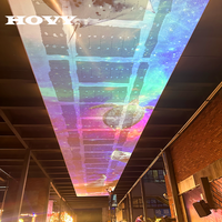 Vente flash : Système de projecteur d'écran géant interactif pour plafond, hologramme 3D immersif