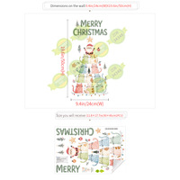 Adornos Navideños para Ventanas con Diseño de Árbol de Navidad, Resistentes a los Rayos UV, Impermeables, Ecológicos, Removibles y Reutilizables, Decoración Festiva para el Hogar