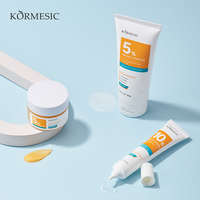 KORMESIC 100g, Limpiador Facial Hidratante con 5% de Peróxido de Benzoilo para el Cuidado Profesional del Acné, Marca Privada, Venta al Por Mayor