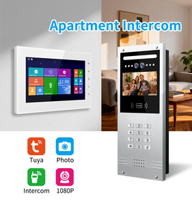 Nouveau Système d'Interphone Vidéo pour Immeubles Multi-Appartements, Visiophone Intelligent avec Écran Tactile 7 Pouces 1080P, 1 à 12 Unités - Product Image 4