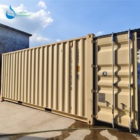 Système de dessalement de traitement de l'eau par osmose inverse conteneurisé Machine de purification d'épurateur d'eau RO