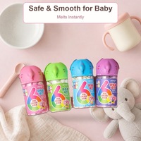 6 Probiotiques Actifs, Yaourt Lyophilisé qui Fond dans la Bouche, Sans OGM, Collation Naturelle pour Bébé, Boîte de 16g, Vente en Gros