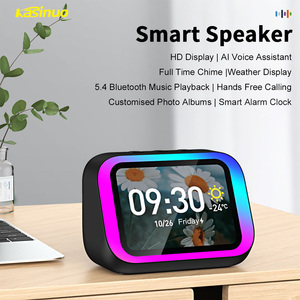 2025 KSN Tf26 <span class=keywords><strong>Altavoz</strong></span> inteligente Ai <span class=keywords><strong>Asistente</strong></span> de voz Papel tapiz personalizado Pantalla Led Reloj despertador de escritorio Bt Función de llamada <span class=keywords><strong>Altavoz</strong></span> - Product Image 3