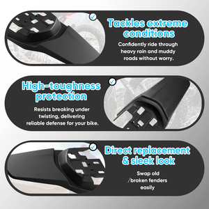 Guardabarros Trasero para Motocicleta, Protector de Guardabarros Compatible con Motocicletas Todoterreno Light S X X160 X260 - Product Image 4