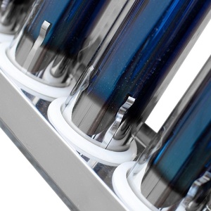 Système de <span class=keywords><strong>chauffe</strong></span>-<span class=keywords><strong>eau</strong></span> solaire et électrique non pressurisé à tubes évacués en acier inoxydable de 200 L pour hôtels et utilisation extérieure - Product Image 2