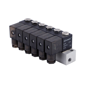 2v025 loạt diễn xuất trực tiếp <span class=keywords><strong>6</strong></span> cổng 8 Van cổng trong một khí nén 24 DC Mini Van điện từ 2 cách van khí đa dạng - Product Image 1