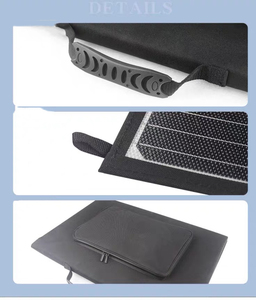 Foldable Portable Monocrystalline 120W Lightweight <b>Solar</b> for Outdoor Home Travel Picnic - Product Image 4