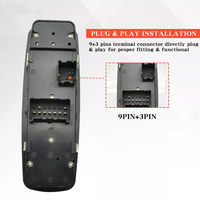New Master Power Window Switch 4602863AB 4602863AC 4602863AD for Dodge Ram 1500 2500 3500 2009-2012 Driver Side Front Left