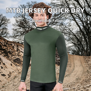 CHARR INDUSTRIES Jersey de Ciclismo MTB de Alta Calidad para Hombre, Corte Holgado, Transpirable, Sin Costuras, Manga Corta, Impresión Digital, OEM ODM - Product Image 2