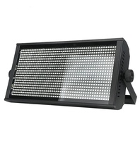 Lampu Strobo LED RGB Delapan Segmen 1000W, Lampu Moving Head LED Putih untuk Panggung, Bar, Latar Belakang, Fitur Pewarnaan, Badan Lampu Besi