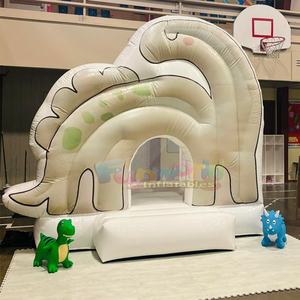 บ้านลมเป่าลมรูปไดโนเสาร์สำหรับเด็กเล่นกลางแจ้งแบบเชิงพาณิชย์ - Product Image 4