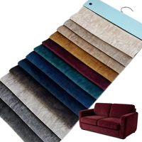 Tissu d'ameublement nouveau design 100% polyester imprimé, molleton microfibre, velours hollandais pour canapé