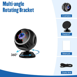 Cámara de <span class=keywords><strong>Seguridad</strong></span> WiFi Inalámbrica Mini IP Full HD 1080P para el Hogar, en Oferta - Product Image 3