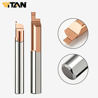 Outil de perçage miniature en carbure MFR pour petits trous, diamètre du manche de la tige de découpe CNC pour forage de 8 mm