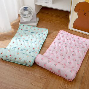 Alfombra de hielo para mascotas, alfombra refrescante, nido para perros, alfombra refrescante de verano para gatos, alfombra para dormir, alfombra de seda helada refrescante - Product Image 3