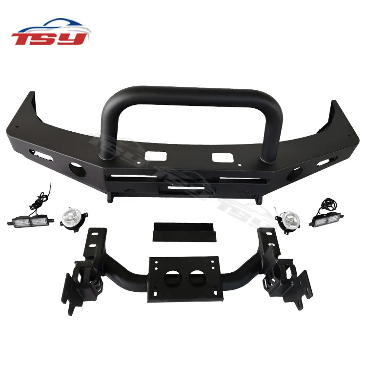 Pick Up AUTO PARTS Wholesale Top Quality Front Bumper 4x4 Offroad Bull Bar For LC FJ100