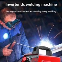 Nouvelle machine à souder MMA à inverseur IGBT entièrement automatique, mini portable, 220V, pour usage domestique, 20-140A, ensemble complet