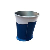 Comptoir d'exposition portable pliable en aluminium écologique, table promotionnelle pour salon professionnel avec tissus tendus