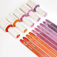 VENALISA 10ml 5 pièces/lot Kit de vernis à ongles gel UV sans HEMA, ensemble de gels émail UV, kit cadeau de gel UV, kit de manucure nail art avec nuancier de couleurs