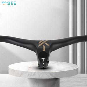 Manillar Neumático de Aleación de Aluminio para Bicicleta de Carretera SeeMore, Manillar Integrado para Bicicleta de Descenso con Ángulo de -17 Grados, 775 mm - Product Image 6